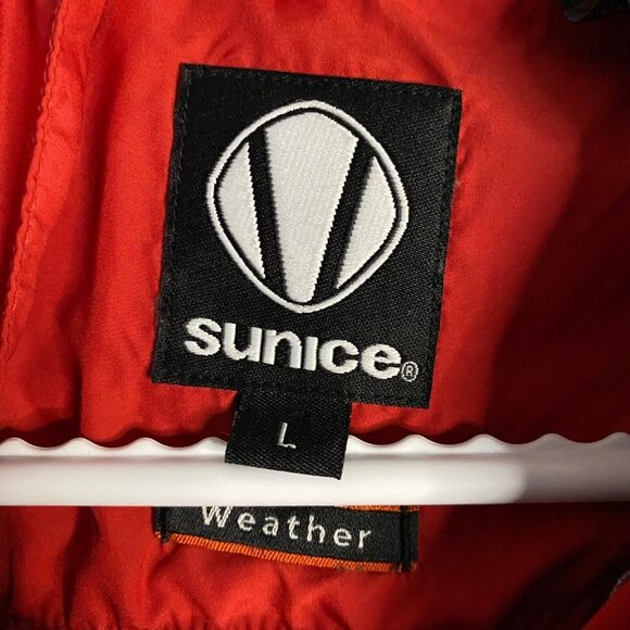 Sunice Weather Red 1/2 Zip Windbreaker Jacket - Picture 6 of 12